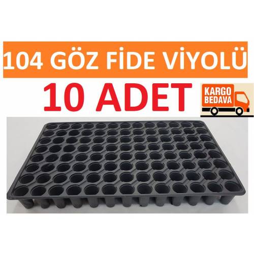 104 Gözlü Fide Ekim Viyolü 10 Adet-1